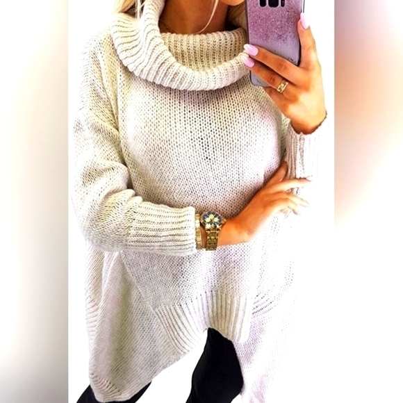 Brand New Cowl Neck Sweater - Picture 1 of 8
